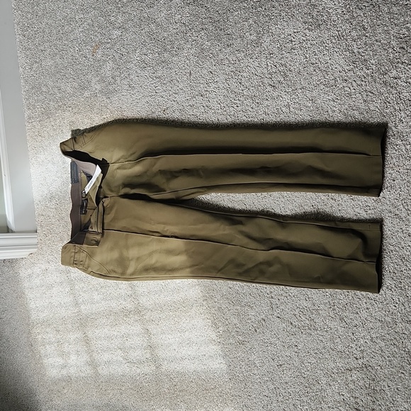 Pantalon Capri Chico's Femme - Vert Olive, Taille 0, Longueur D'entrejambe 22.5" - Occasion En Très Bon état